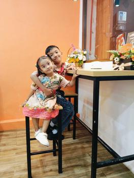 Product Review of batik couple | batik anak cewek cowok | kemeja batik anak laki-laki | dress batik anak perempuan Baju Katun from n**g 0