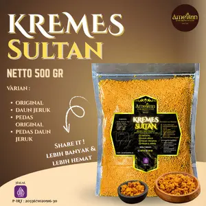 [BARU] AMESTAN Ayam Kremes Sultan 500gr 4 Varian Rasa