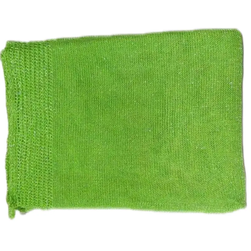 Pashmina rajut pengantin / pashmina rajut gliter / kerudung pernikahan 5