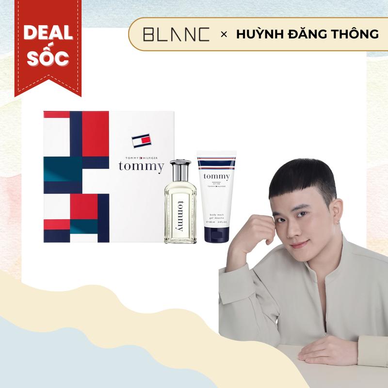 ĐỘC QUYỀN HUYNHDANGTHONG SET Nước Hoa Tommy Hilfiger Tommy Boy EDT 100ml+ Sữa Tắm 100ml Perfume Nam Xịt Thơm Cosmetic