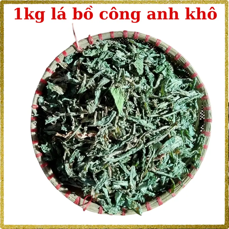 1kg Lá bồ công anh khô 1kg đặc sản Nam Định hỗ trợ Thanh nhiệt mát gan,tiêu u – dùng uống giải khát hàng ngày 0