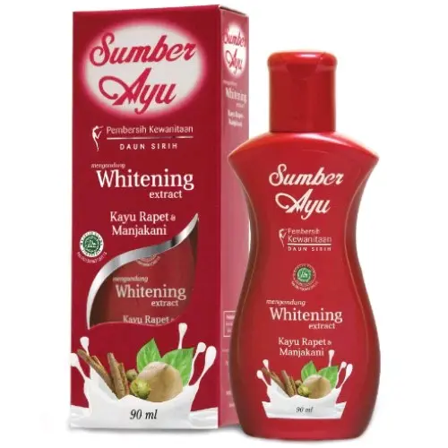 SARI AYU Manjakani Seret Triple Whitening Clear White Triple Whitening Pearly Sumber Ayu Feminine Hygiene Wash Daun Sabun Sirih Pembersih Kewanitaan Sari Ayu Manjakani Seret Membersihkan Perawatan Extract Keputihan Box 3