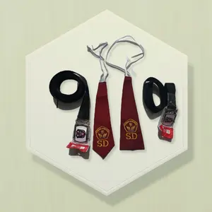 Paket hemat Dasi SD dan Sabuk SD cocok untuk anak Sekolah Cewek atau cowok