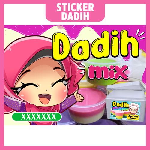 Design Sticker Dadih A4/A3 STIKER DADIH. STIKER JELLY BALL, STIKER DADIH SEDUT, STIKER ...