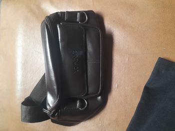 Product Review of Waist Bag Pria Tas Slempang Pinggang Kulit Sintetis Tebal Import waterproof Waistbag from M**d 0