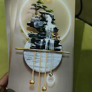 TERMURAH HIASAN DINDING RUANG TAMU ( 15X30 ) DEKORASI AESTHETIC MODERN POSTER KAYU AESTHETIC