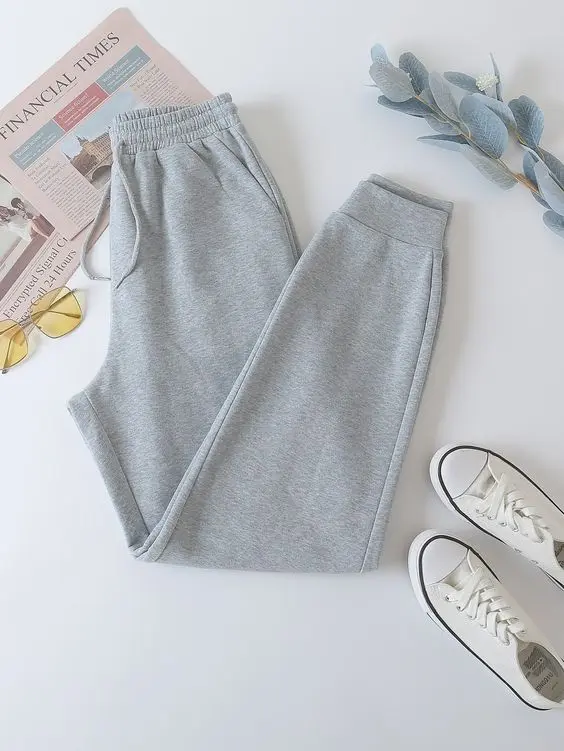 Celana Sweatpants Jogger Training Olahraga Celana Jogger Sweatpants Jogger Pria Wanita Korean Style 3