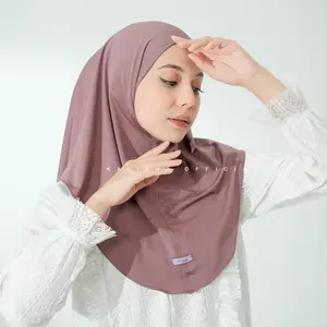 Kalisha - Zizah Hijab Bergo Non Pad Jersey Ukuran S