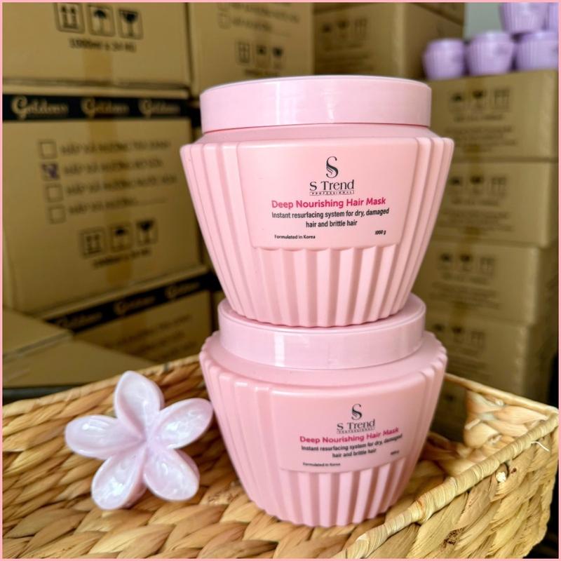 Hấp Dầu Collagen STrend 1000ml Hương Nước Hoa - Ủ Tóc Siêu Mềm Mượt