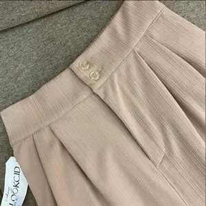 Celana Kulot Knit Jennie Kulot Pants High waist Celana Kantor Jumbo Kancing Dua Premium bisa dicuci dengan mesin teracota Nyaman Panjang Karet Celana Kulot Knit Jennie Kulot Pants High waist Celana Kantor Jumbo Kancing Dua Premium bisa dicuci dengan mesin teracota Nyaman Panjang Karet