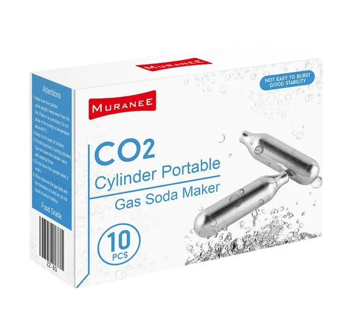 Gas Soda Maker CO2 -Cylinder Portable 1 dus (10pcs)