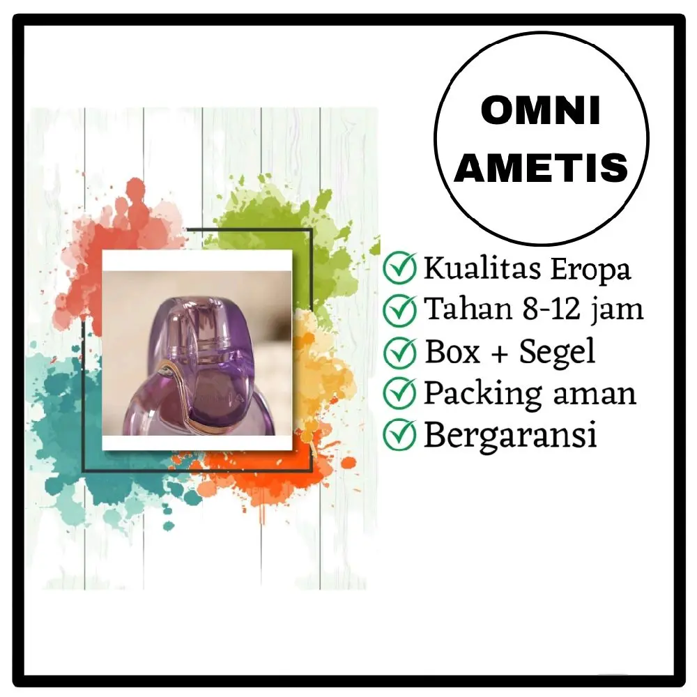 SALE PARFUM WANITA OMNI AMETIS 100ML EDP + BOX