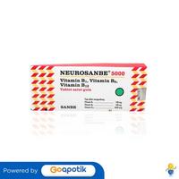 Gambar NEUROSANBE 5000 BOX 100 TABLET dari Apotek Kawi Malang by GoApotik Kota Malang 1 Tokopedia