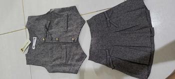 Product Review of { Calibrary } Jennie Set 1 - 4 tahun | One Set Vest and skirt | setelan anak perempuan | Fashion anak perempuan | setelan Rok anak perempuan from D**a 0