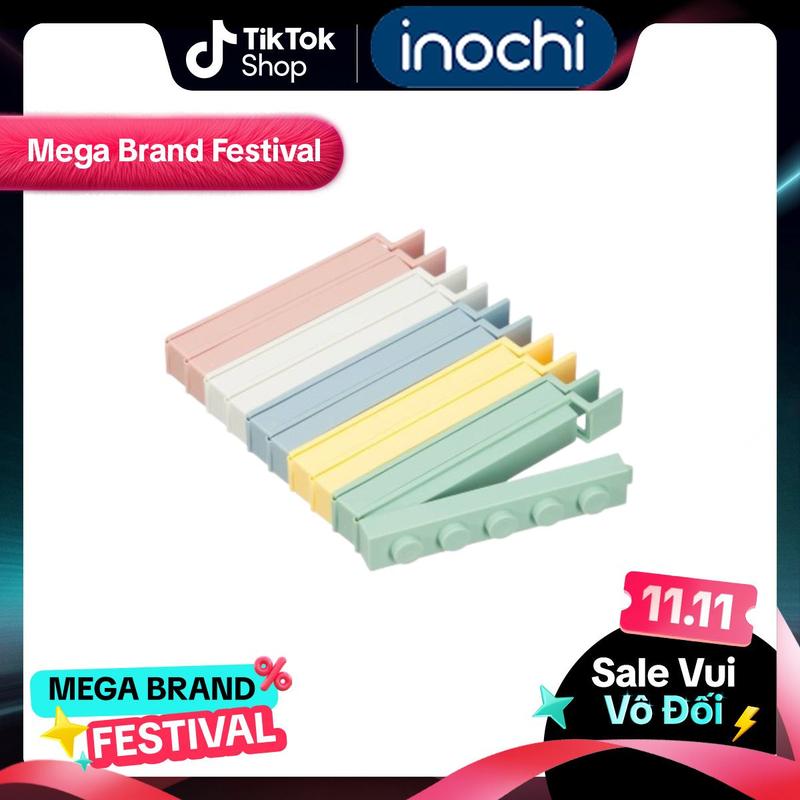   INOCHI  Kẹp miệng túi Inochi kín hơi hoàn toàn bảo quản thực phẩm thay máy hàn miệng túi mini 