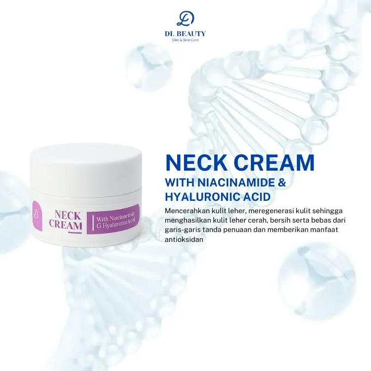 DL Beauty Neck Cream - 10gr - Membantu Perawatan Kulit Leher