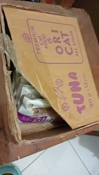 Product Review of ORI CAT wet food pouch / sachet isi 12 pcs - Makanan basah kucing MURAH from 💥**💥 0