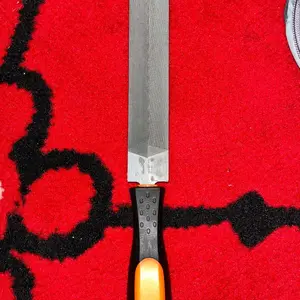 CASTA Kikir Baja Pengasah Mata Gergaji 6 8 Inch Alat Penghalus Permukaan Kayu Logam Besi Praktis Gagang Karet Anti-Slip Perkakas Tukang Kayu Bengkel Meubel Furniture Repair Tool Kit Alat Teknik Manual Sharpener Kikir Plat Flat File Durable