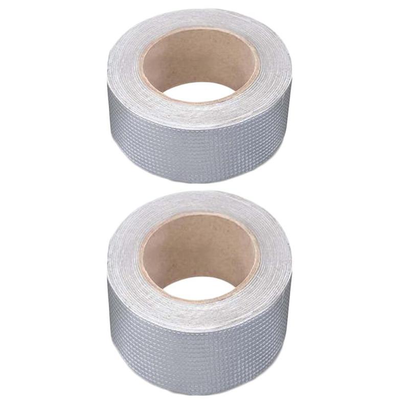 Product Introduction of 1roll Butyl Aluminum Foil Tape Self-adhesive Rubber Roof Crack Repair Tape Waterproof Sealing Sticker 21
