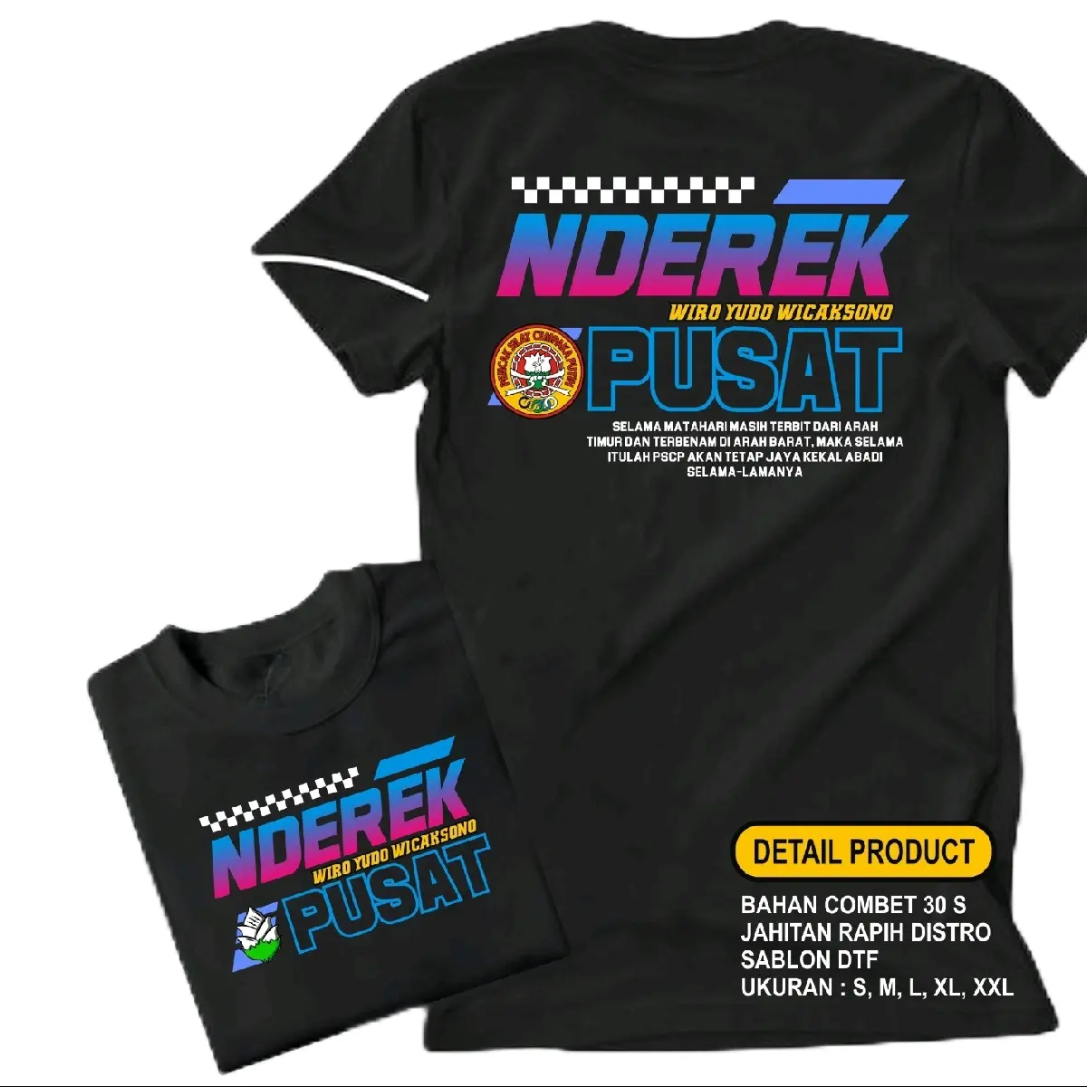 KAOS CEMPAKA PUTIH PSCP INDONESIA TERBARU KATUN Santai Nyaman Combed Sablon Baju