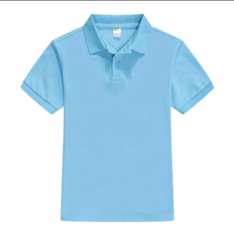 Kaos Kerah Polos Anak - Baju Atasan Anak laki-laki perempuan/Kaos kerah Polo Anak Usia 2-12 Tahun  Fashion Anak-Anak 4