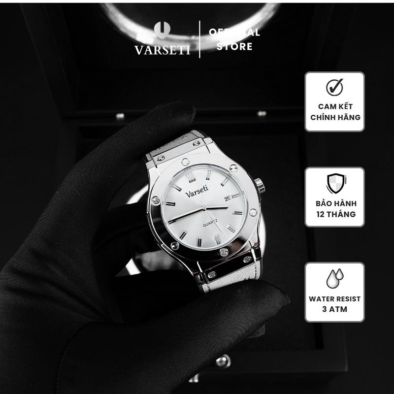 [ MS STORE X VŨ VĂN KHẢI ] Đồng Hồ Nam Varseti Phiên Bản Cao Cấp Thời Trang, Sang Trọng - M158