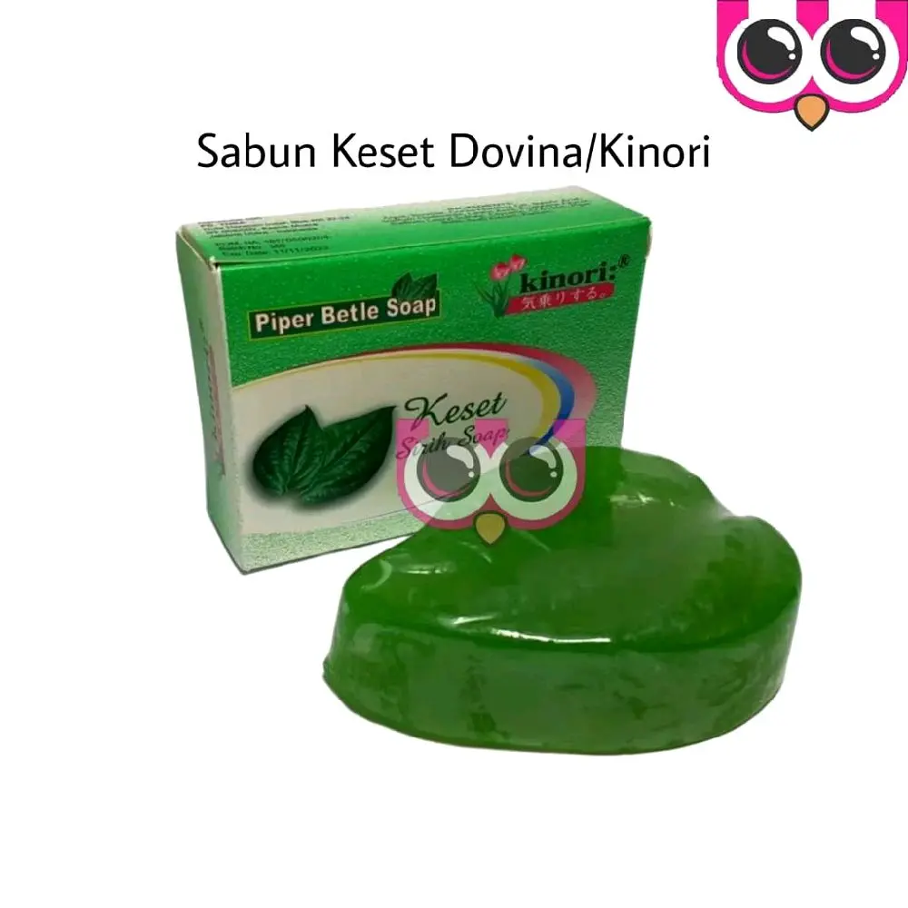 Sabun Keset Dovina/Kinori Pipet Betleb Soap Dengan Ekstrak Daun Sirih