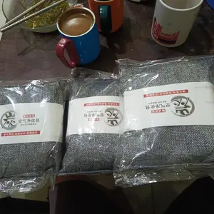 500g Air Purifier bag bamboo charcoal penyerap bau lembab ruangan rumah kamar mandi mobil sepatu / pembersih udara natural