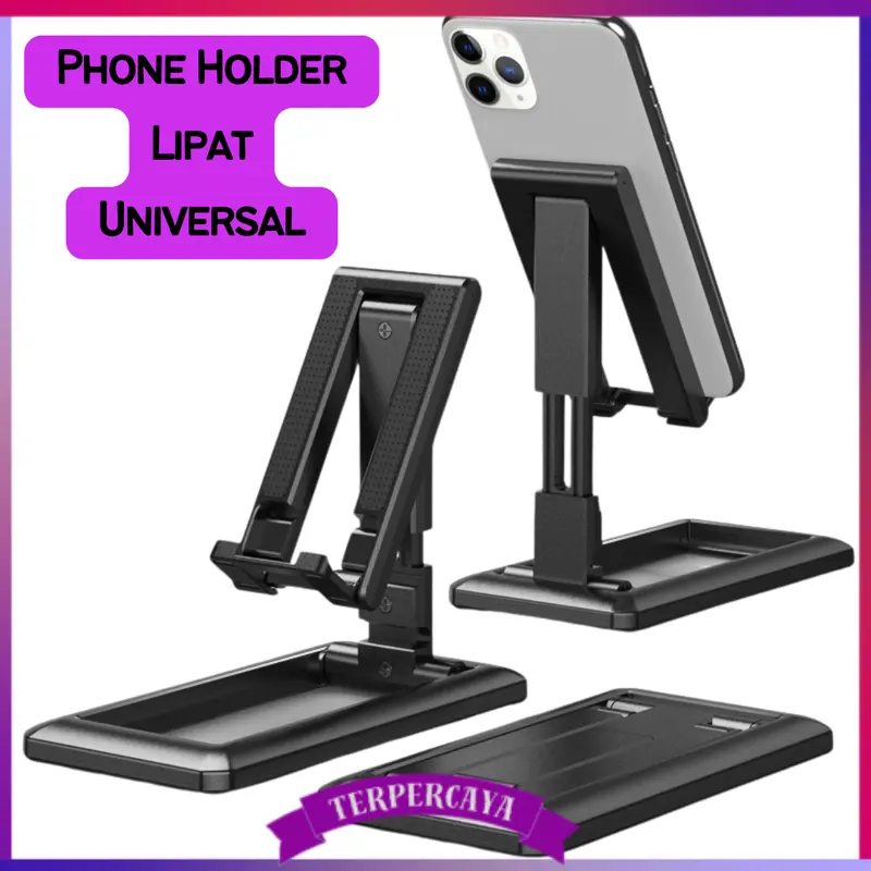 {TST} COD- Phone Holder Lipat Universal Support Stand Meja Standing ...
