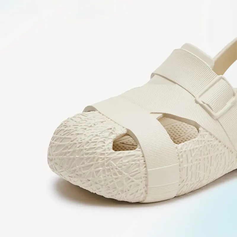 Sendal Slip On Clogs Premium Karet EVA Ukuran 36-44 untuk Pria dan Wanita/Sandal Sepatu Kets Olahraga Luar Ruangan/Sandal Cepat Kering 3