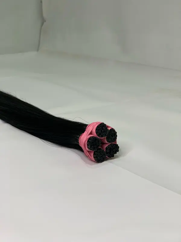 *60 CM - NATURAL HITAM - Hair Extensions 2