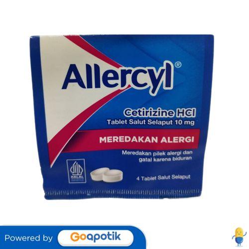 ALLERCYL STRIP ISI 4 TABLET