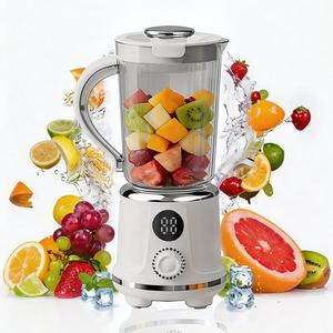 12枚刃ポータブルミキサー、充電式野菜用ミキサー、大容量多機能ジュースミキサー（600mL）、絞り用ポータブルミキサー