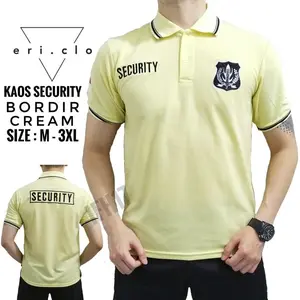 Kaos Security Pria , Kaos Polo Security , Seragam Satpam Pria