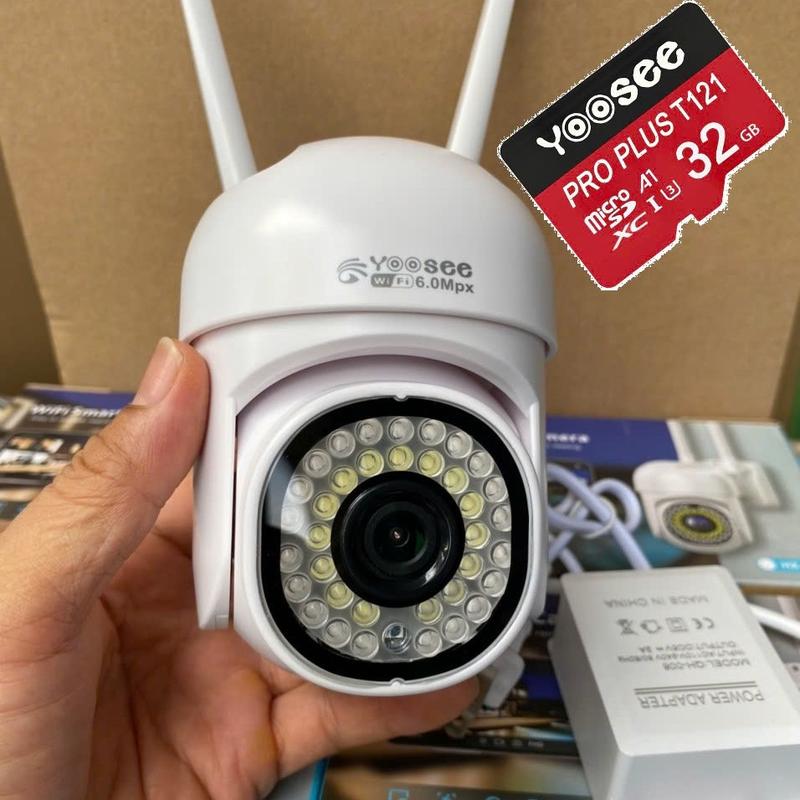Camera Wifi Yoosee Ngoài Trời - Xoay 4 Chiều Đàm Thoại 2 Chiều Tiện Lợi - Trang Bị Đèn Led Hồng Ngoại Và Đèn Led Sáng Trắng - Hàng Nhập Khẩu