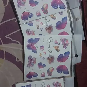 Butterfly Tattoo Temporary Tattoo Sticker Tato Kupu Kupu Sticker Wajah Kupu Kupu Glitter Sticker Wajah Konser Sticker Festival Pernak Pernik Konser Riasan Wajah Kupu Kupu Tato Temporer Sticker Tattoo