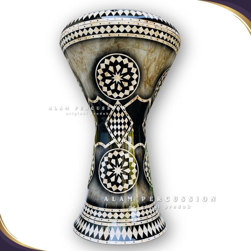 Darbuka Shombaty 9inc Motif Special Fullset 3