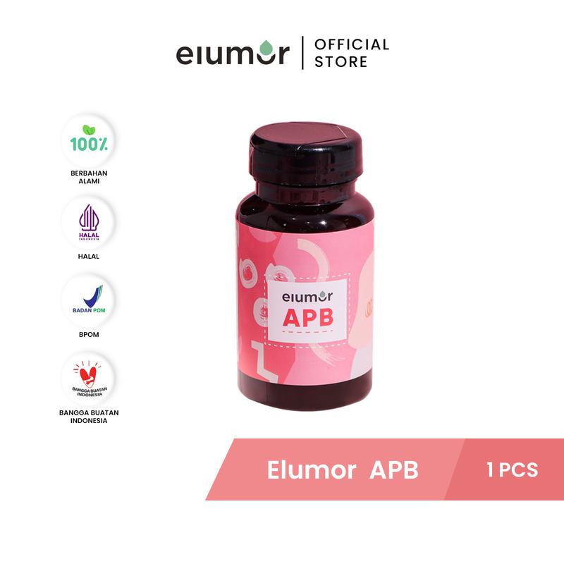 ELUMOR APB Isi 60pcs/ Buah Garcinia/ Daun Teh Hijau/ Rimpang Kunyit/ Ekstrak Lidah Buaya/ Akar Bangle/ Daun Kemuning 5