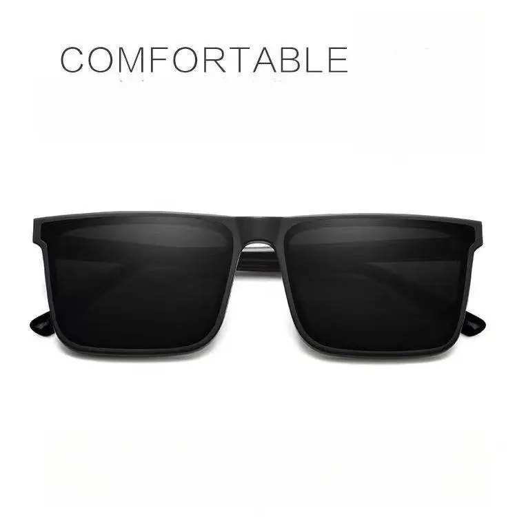 GM Sunglasses UV Protection Sunglasses Fashion Street Shooting UV Protection Square-Rimmed Glasses Ins Style