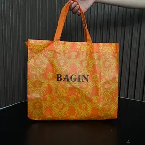 [BAGIN] Paper Gift Bag [LD-orange]