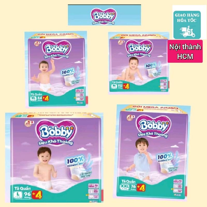 Bobby Tã  bỉm quần Siêu khô thoáng M112 L96 XL84 XX76  Mẫu bỉm dành cho mùa hè   Cộng miếng ngẫu nhiên   Bỉm Mềm Mỏng Mặt Lưới 4D 