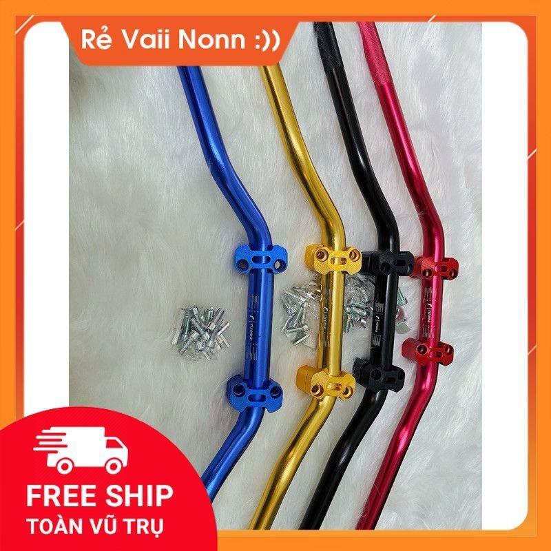 GR Combo Ghi Đông Kiểu Rizoma Và Cùm Nâng, Ghi Đông Uốn Cong Phi 28mm Chất Liệu…