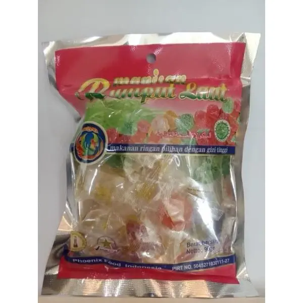 [Halal] Kinjo Jelly Candy Dodol Rumput Laut 90g 6