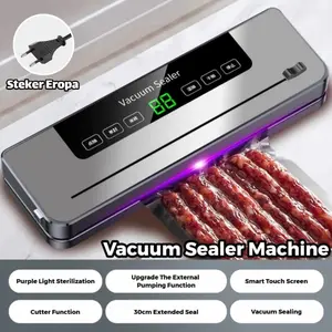 【COD】Vacuum Sealer Portable Food Vacuum Sealer Vacuum Preservation Sealing Machine Otomatis Basah Dan Kering Food Sealer