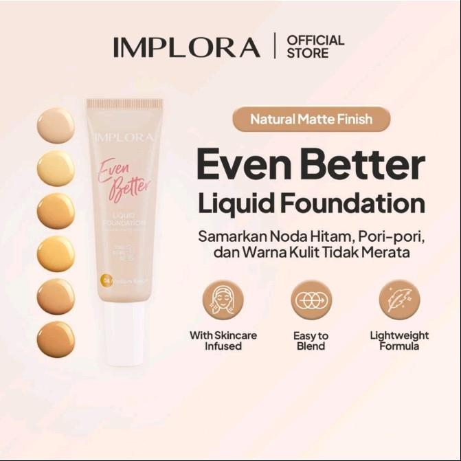 implora even better liquid foundation seamless liquid foundation 0