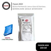 Gambar Fason ASH Serbuk Organik Pembersih Jamur Kaca Mobil Anti Baret 100gr - Produk Only 100gr dari Fason Chemsol Kota Administrasi Jakarta Barat 1 Tokopedia