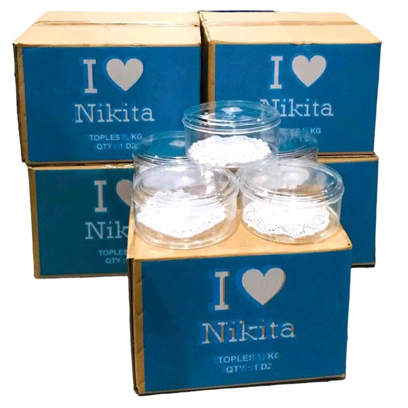 Toples Nikita 0,5kg 500 Gram Toples Nastar 1 Lusin 0