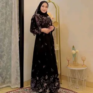 01 Gamis Wanita Ceruty Premium 1x CO Dapat 2 pcs