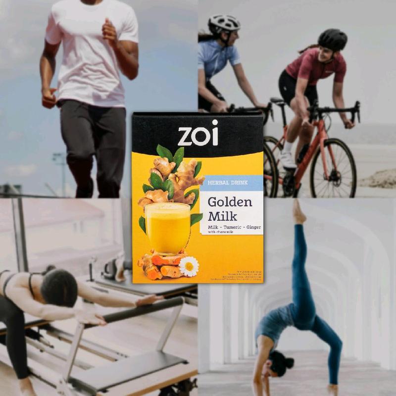 [2 BOX] ZOI GOLDEN MILK Susu Herbal Susu Sehat Susu Kambing, Jahe merah dan Kunyit - Susu Kambing Etawa 4
