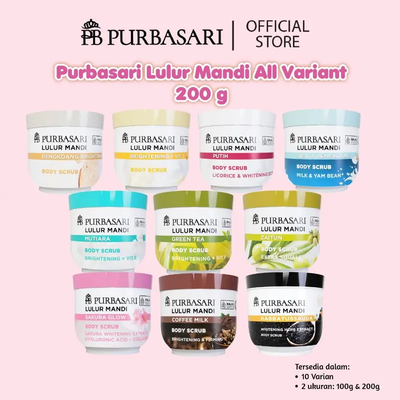 Purbasari Lulur Mandi Body Scrub 1